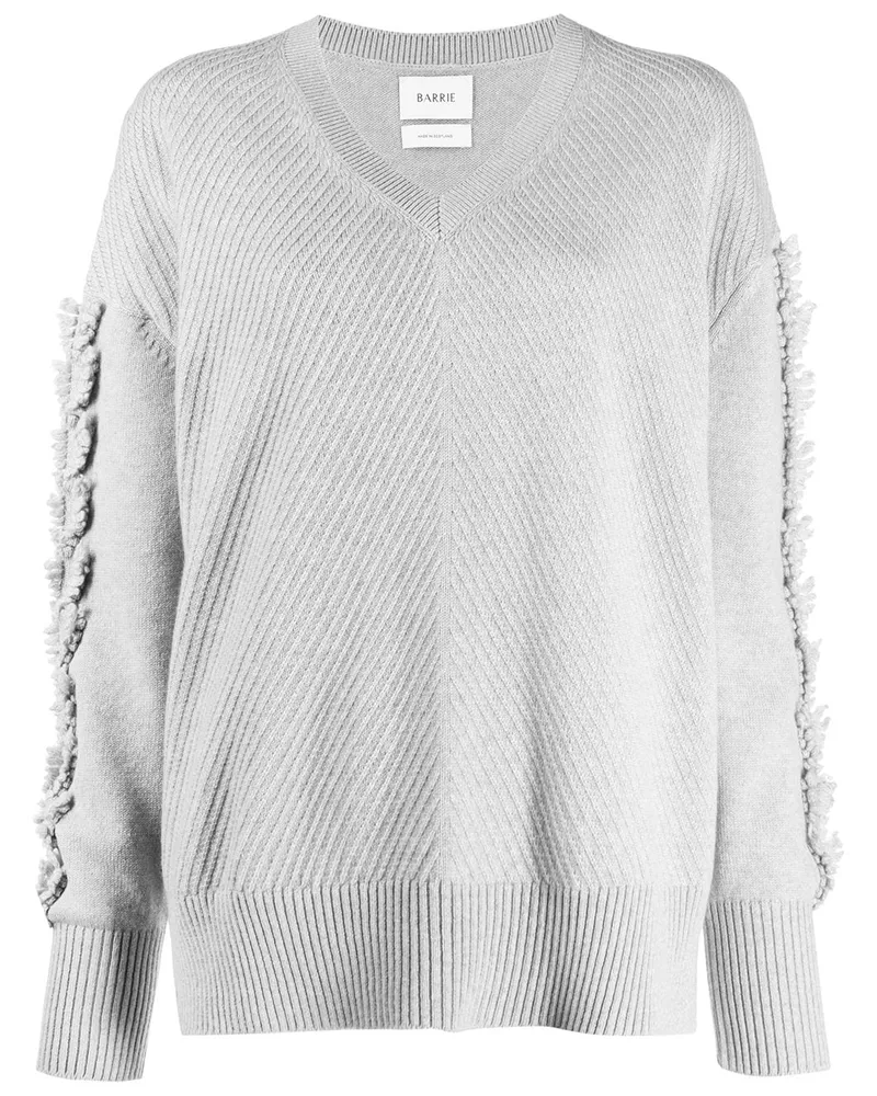Barrie Pullover mit strukturierten Ärmeln - Grün Grün
