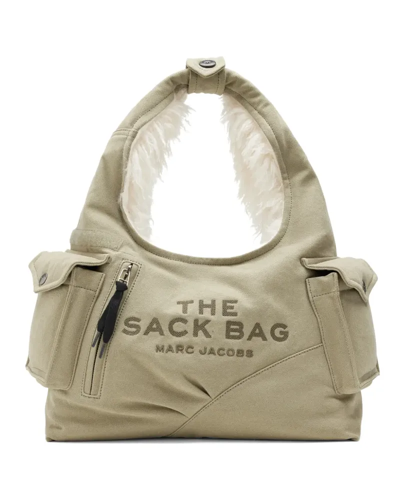 Marc Jacobs Sacktasche aus Cargo-Fur-Canvas - Grün Grün
