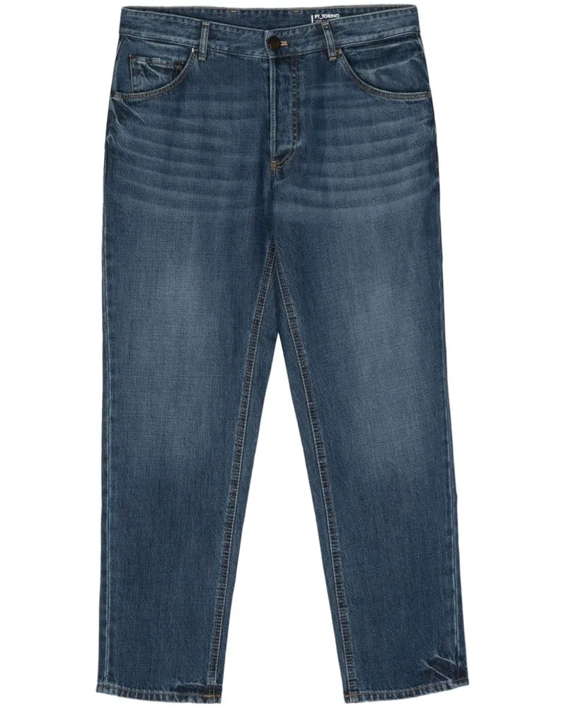 PT TORINO Klassische Tapered-Jeans Blau