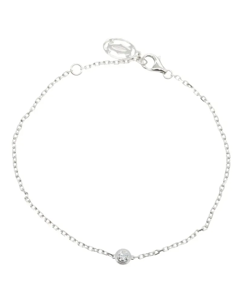 Cartier 2010s D'Amour Armband mit Diamanten - Silber Silber