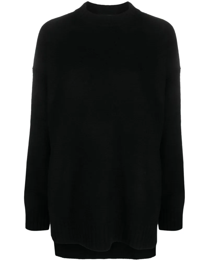 Jil Sander Pullover mit Rundhalsausschnitt - Schwarz Schwarz