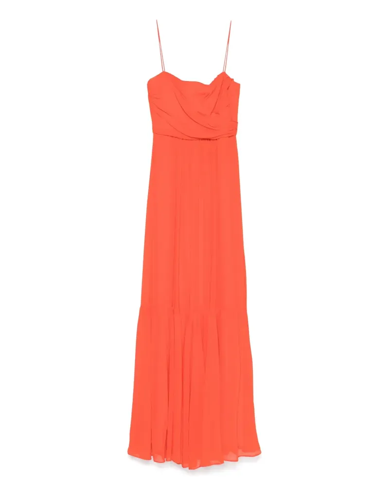 Max Mara Pioppo Maxikleid - Orange Orange
