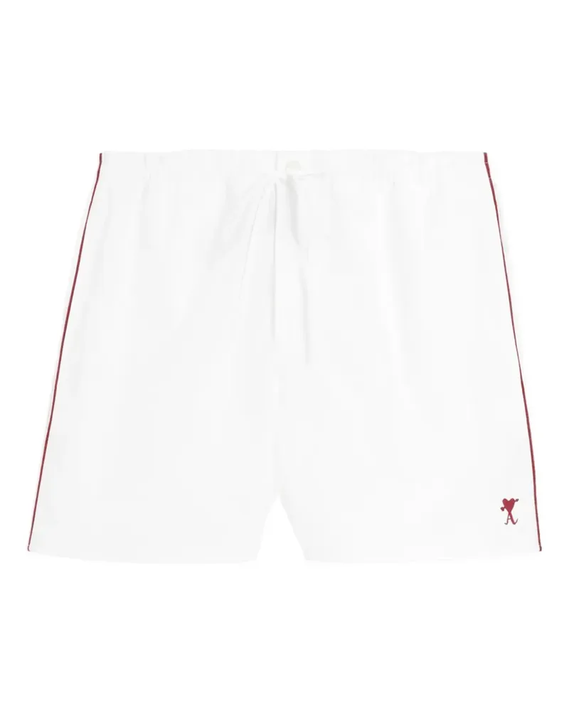 AMI Paris Arrow Shorts aus Baumwolle - Weiß Weiß