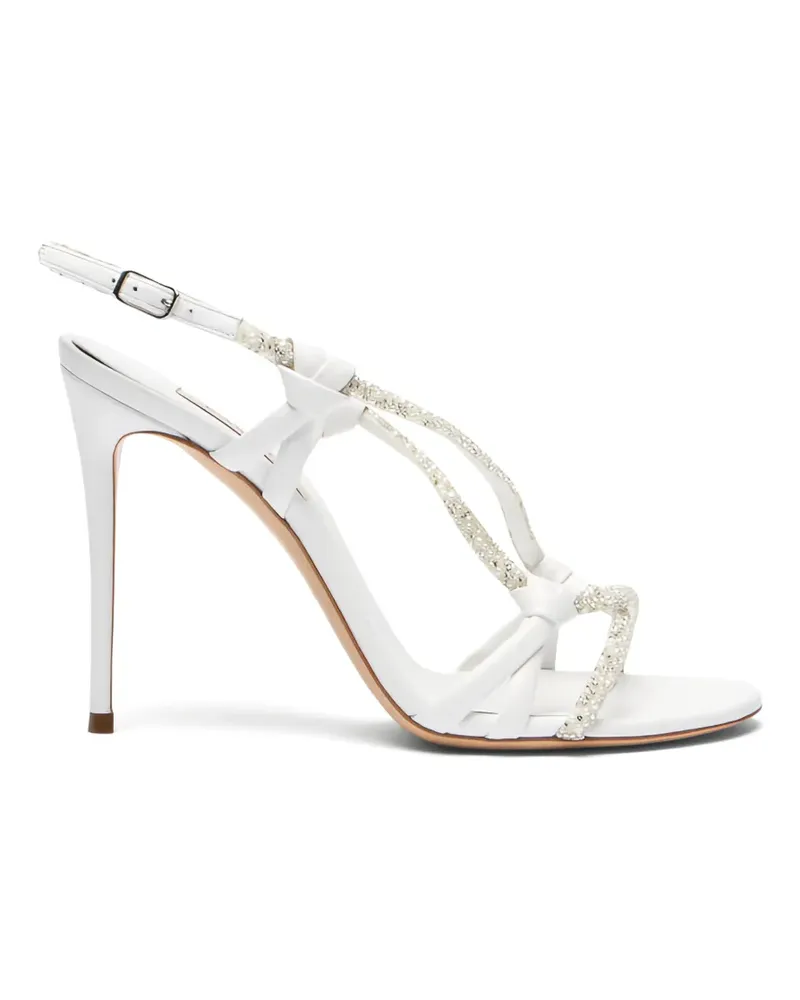 Casadei Julia Itaca leather sandals - Weiß Weiß