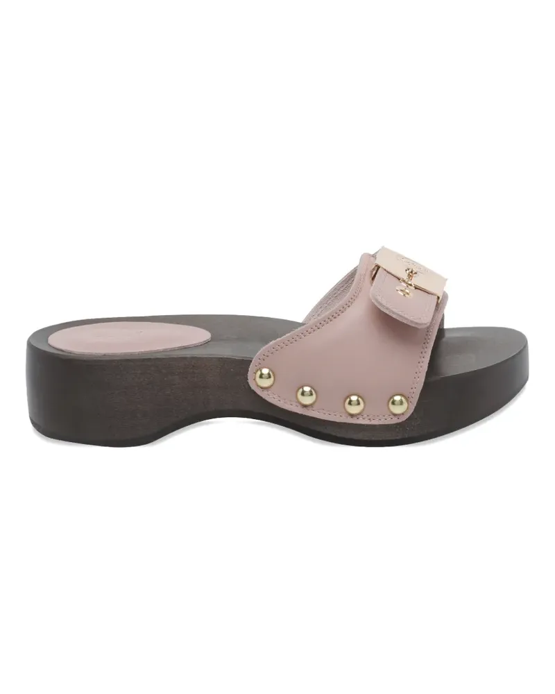 Scholl Pescura Heel SR buckle-fastening sandals - Rosa Rosa