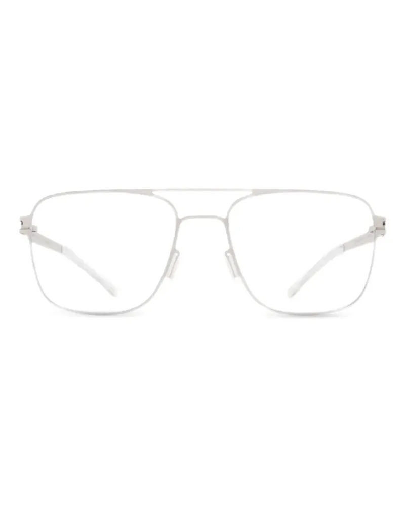 Mykita Fargo Brille mit Doppelsteg - Silber Silber
