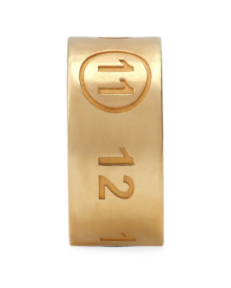Maison Margiela Numeric ear cuff - Gold Gold