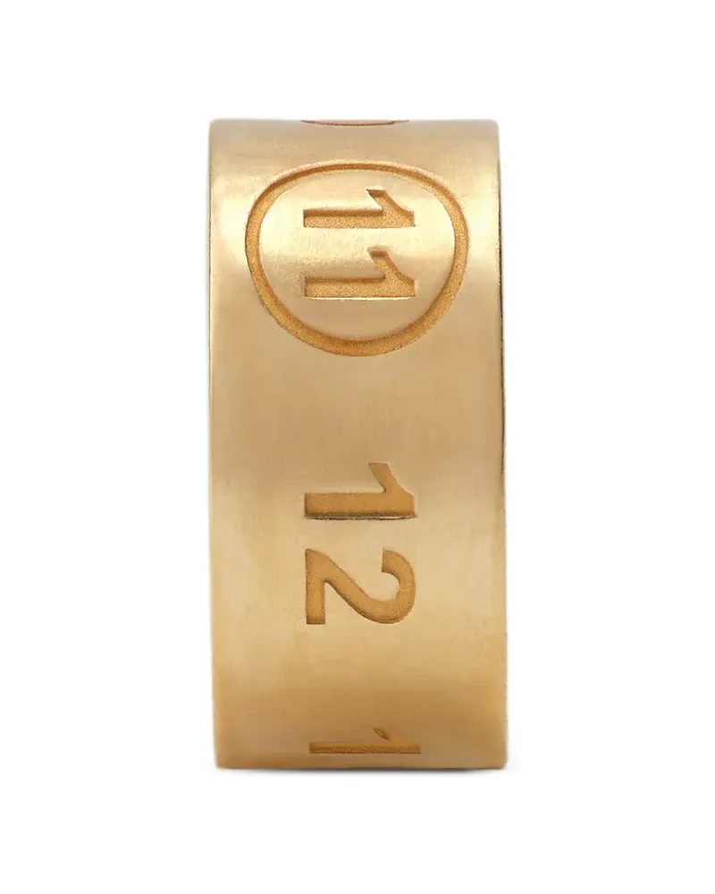 Maison Margiela Numeric ear cuff - Gold Gold
