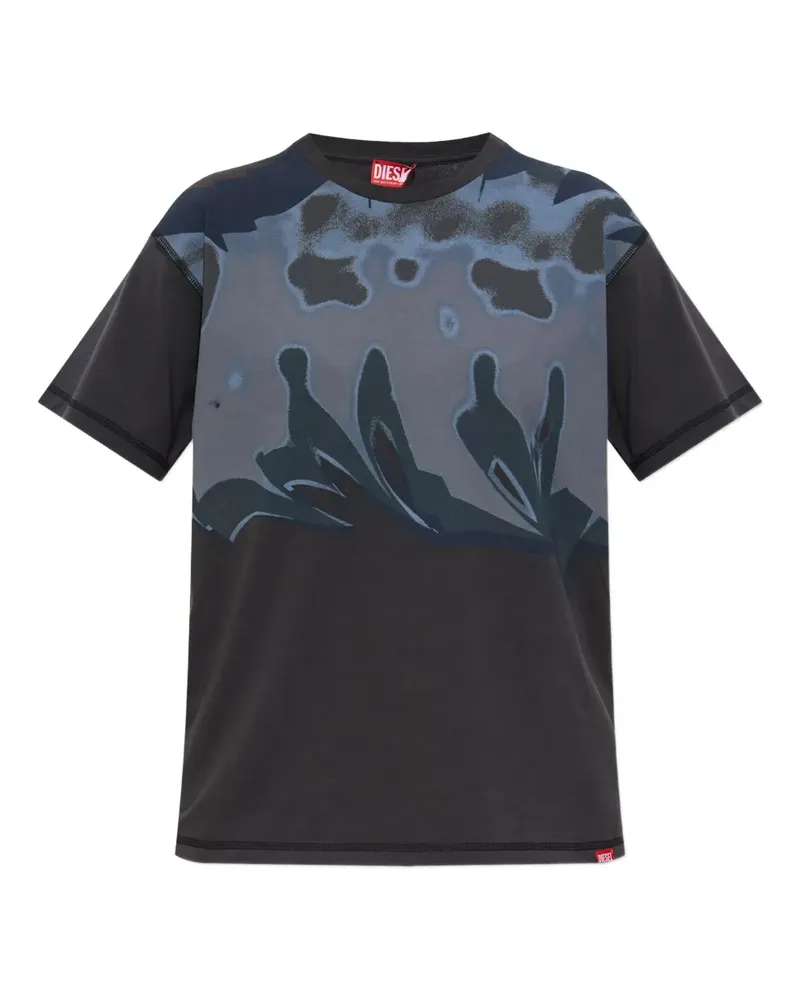 Diesel T-Passa T-shirt - Schwarz Schwarz