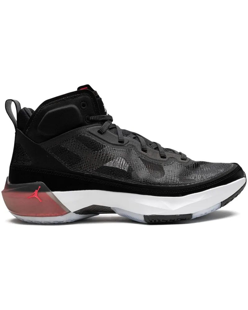 Jordan Air  37 Black Hot Punch Sneakers - Schwarz Schwarz
