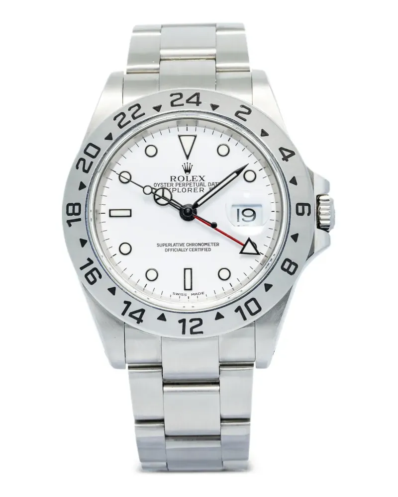 Rolex Explorer II Armbanduhr 40mm - Weiß Weiß