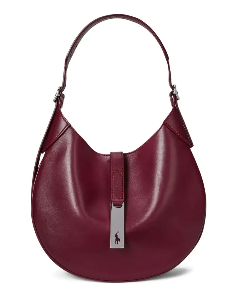 Ralph Lauren Polo ID Tasche mit abgerundetem Henkel - Rot Rot