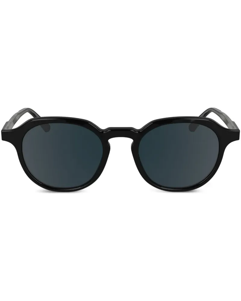 Calvin Klein Sonnenbrille mit Panto-Gestell - Schwarz Schwarz