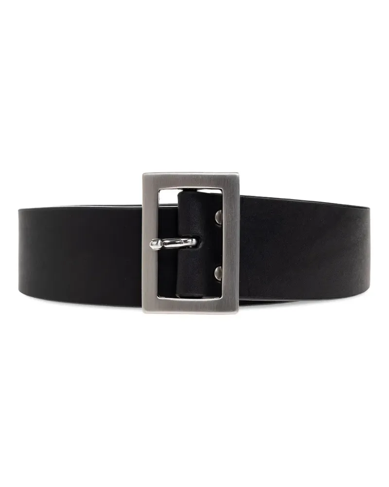 Rick Owens Gürtel aus Leder - Schwarz Schwarz