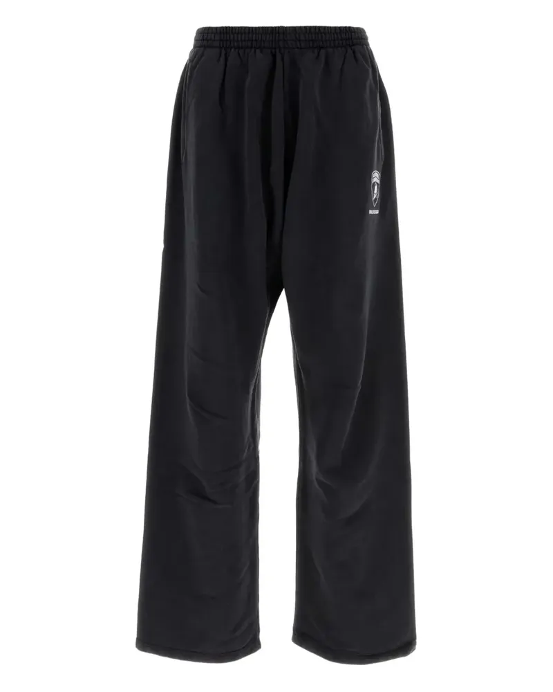 Balenciaga x Automobili Lamborghini Jogginghose mit Logo - Schwarz Schwarz