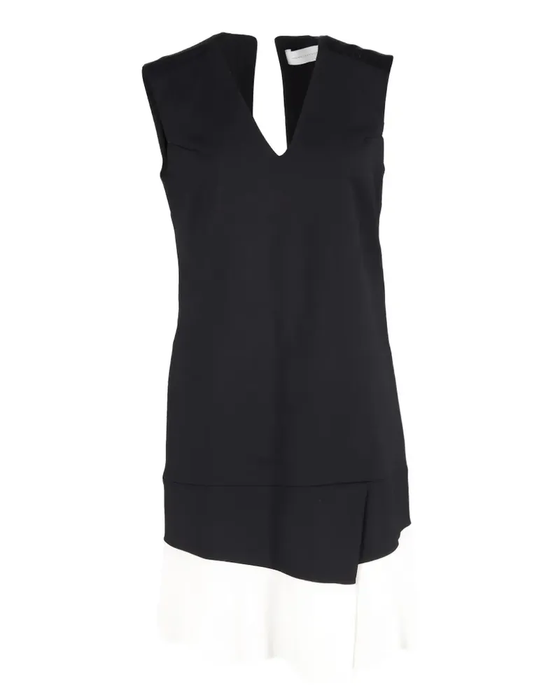 Victoria Beckham Minikleid mit V-Ausschnitt - Schwarz Schwarz