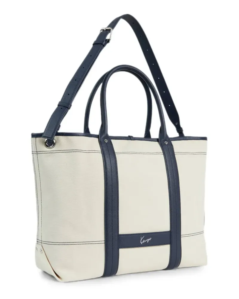 Kenzo Wendbarer Utility Tote Bag - Blau Blau