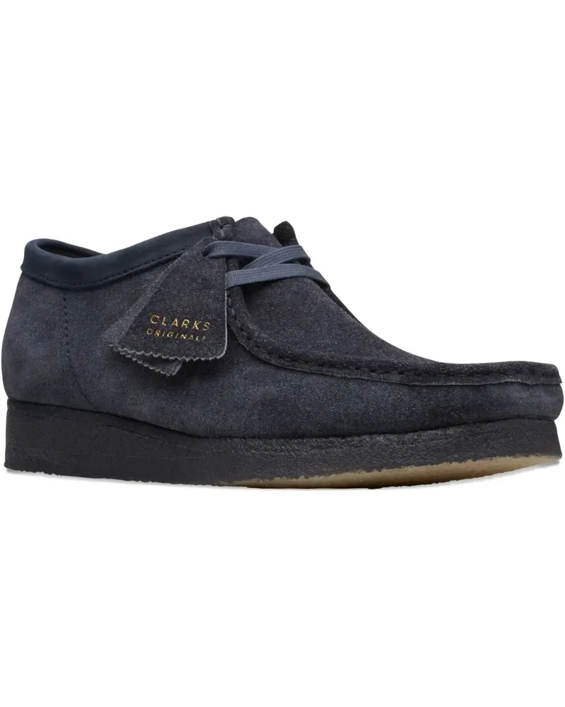 Clarks Wallabee Desert-Boots - Blau Blau