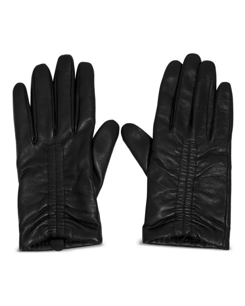 BIMBA Y LOLA Handschuhe aus Leder - Schwarz Schwarz