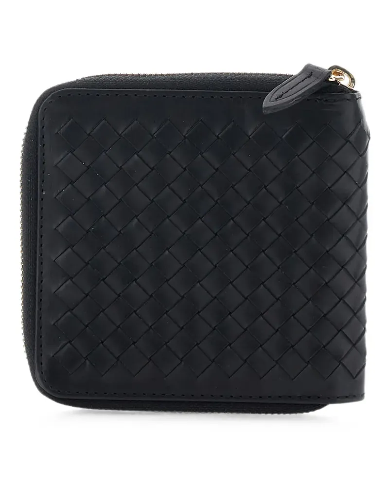 Dragon Diffusion woven leather wallet - Schwarz Schwarz