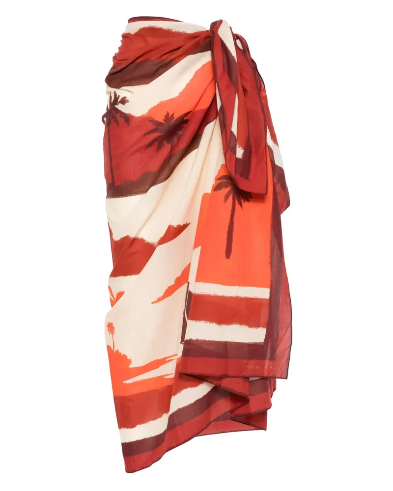 Johanna Ortiz Sailing Landscapes Pareo - Rot Rot