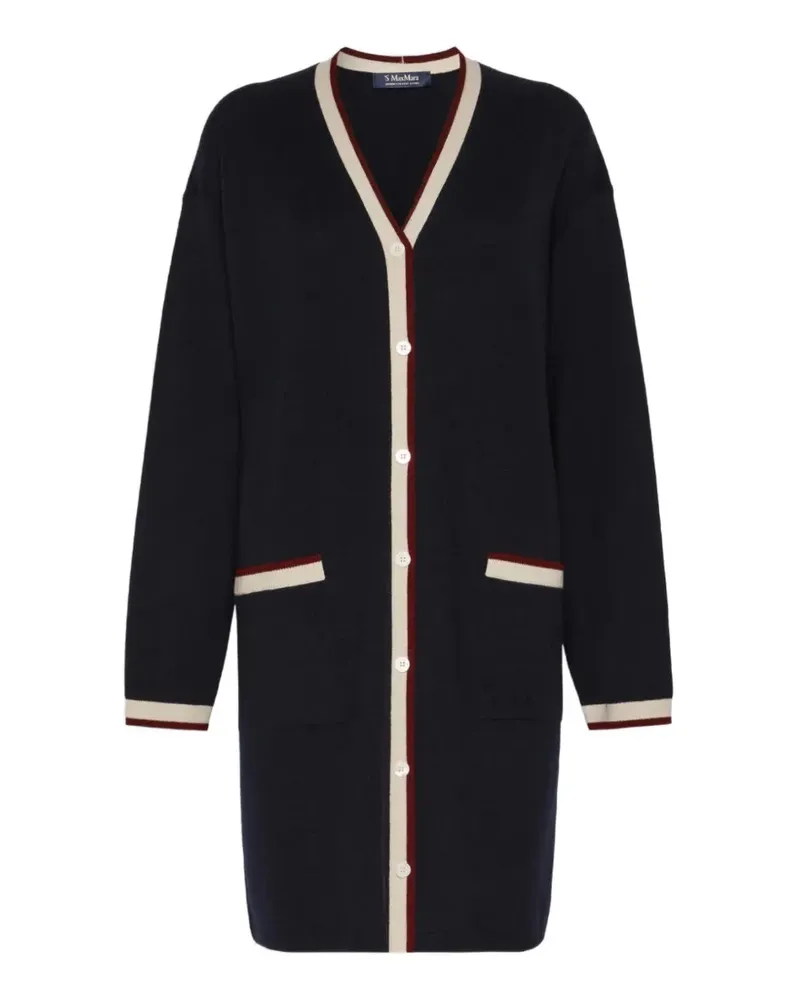 Max Mara Boero Cardigan aus Wollgarn - Blau Blau