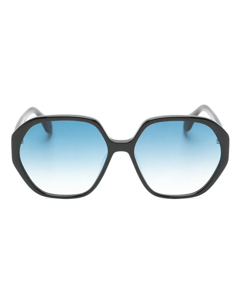 GIGI STUDIOS Lorien geometric-frame sunglasses - Schwarz Schwarz