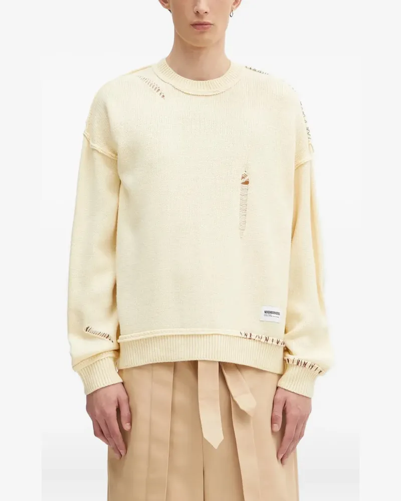 Neighborhood Pullover in Distressed-Optik - Nude Nude