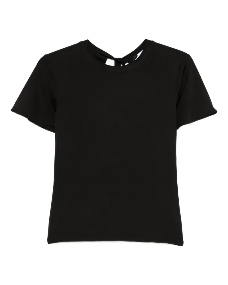 MARELLA T-Shirt mit Spitze hinten - Schwarz Schwarz