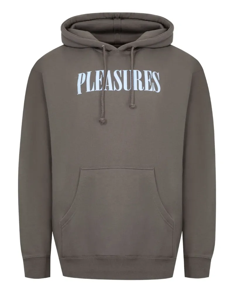 PLEASURES house blend hooded hoodie - Grau Grau