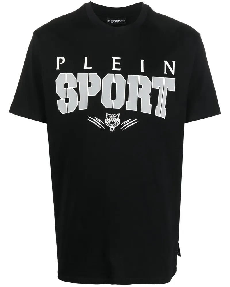Philipp Plein T-Shirt mit Logo-Print - Schwarz Schwarz