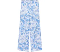 Pyjama-Hose mit Sonnenbrillen-Print