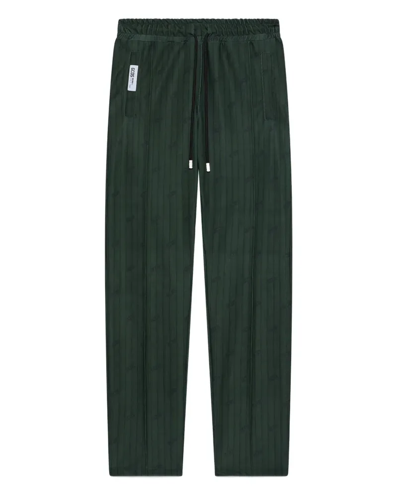 GCDS Hose mit Nadelstreifen - Grün Grün