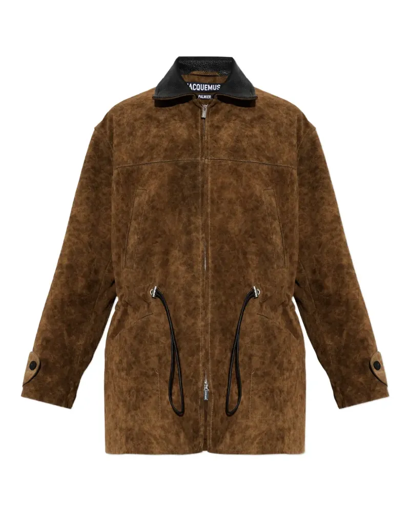 Jacquemus Havana suede jacket - Braun Braun