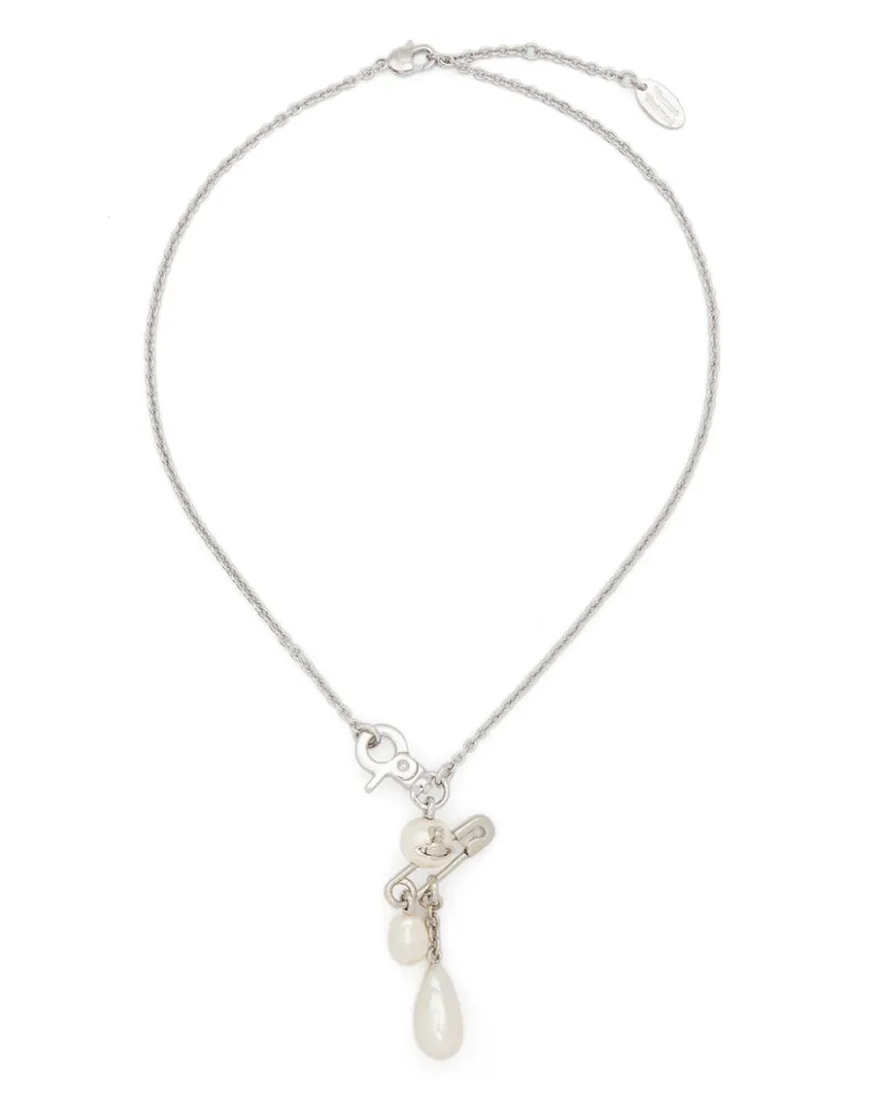 Vivienne Westwood Kleine Claude Halskette - Silber Silber