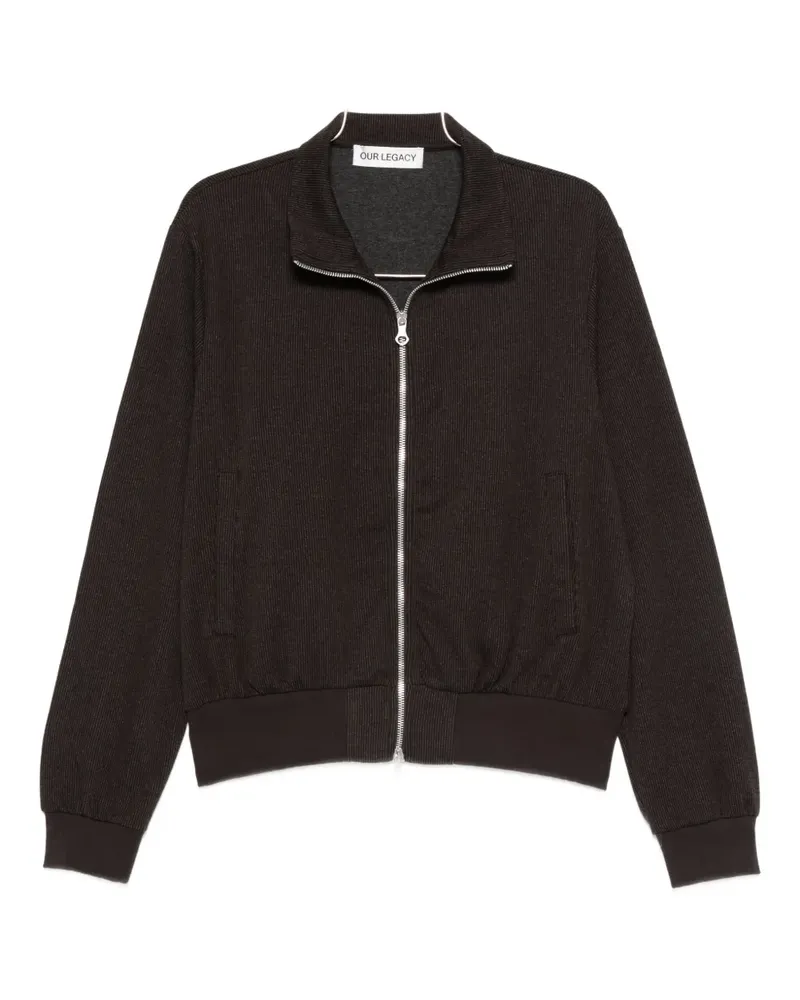 Our Legacy pinstripe-pattern jacket - Braun Braun