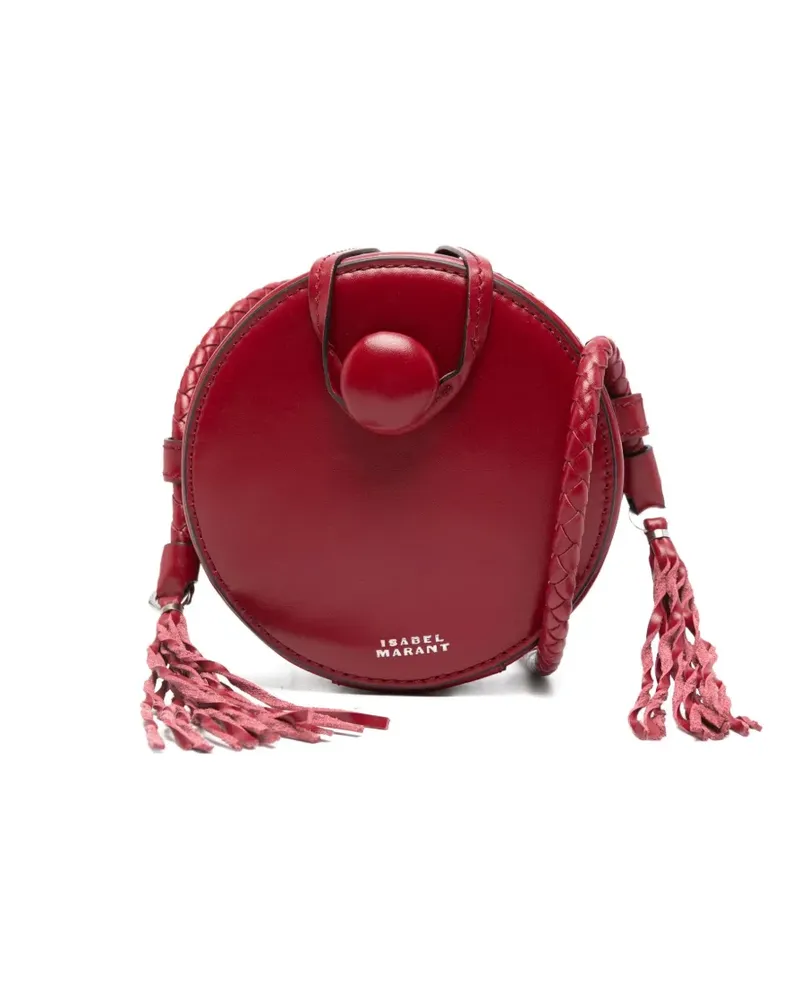 Isabel Marant Houna leather shoulder bag - Rot Rot