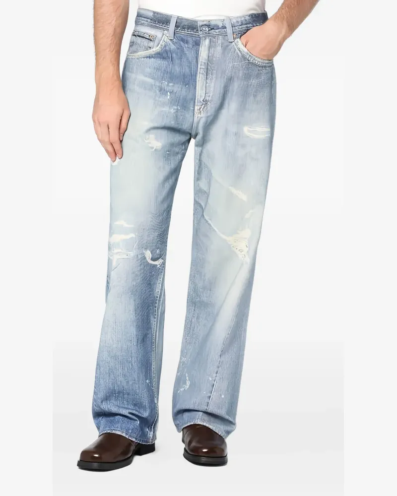 Our Legacy Jeans im Distressed-Look - Blau Blau