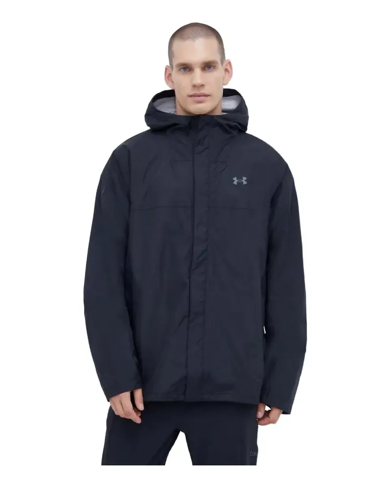 Under Armour Kapuzenjacke mit Logo - Schwarz Schwarz