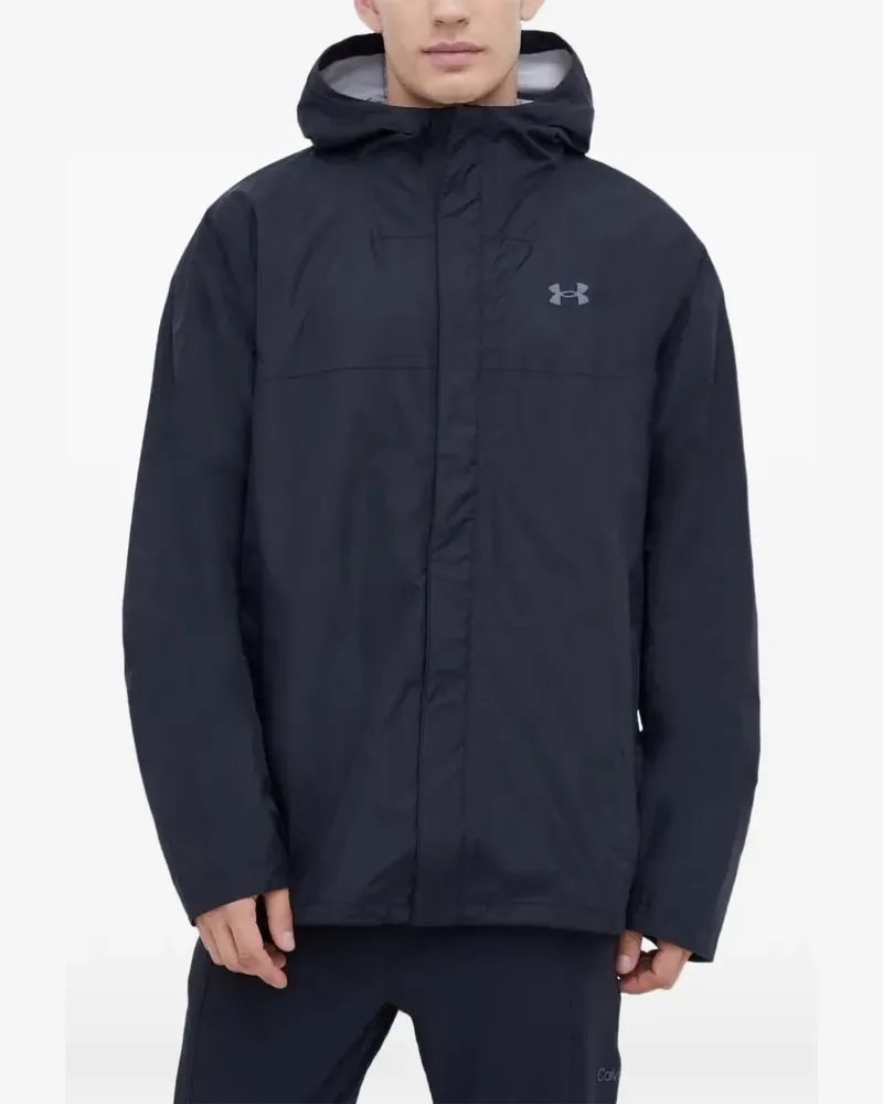 Under Armour Kapuzenjacke mit Logo - Schwarz Schwarz