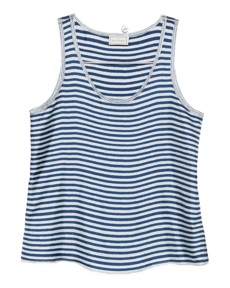 Pierre-Louis Mascia striped tank top - Blau Blau