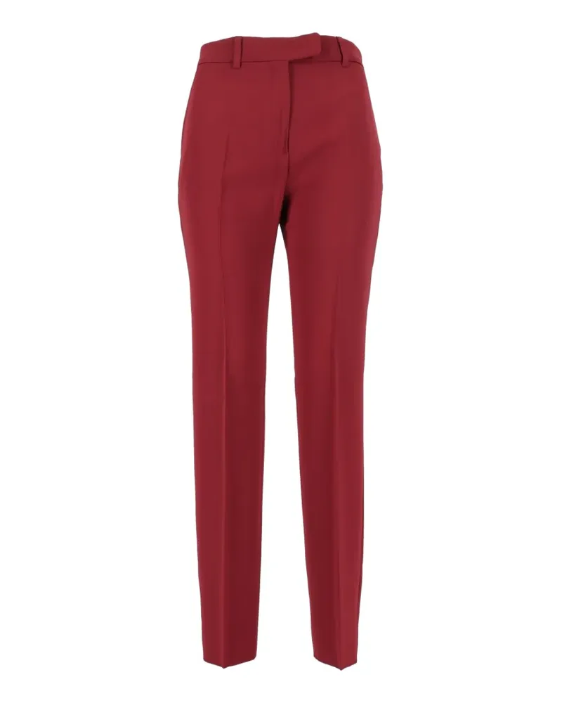 Max Mara Hose aus Cady mit geradem Schnitt - Rot Rot