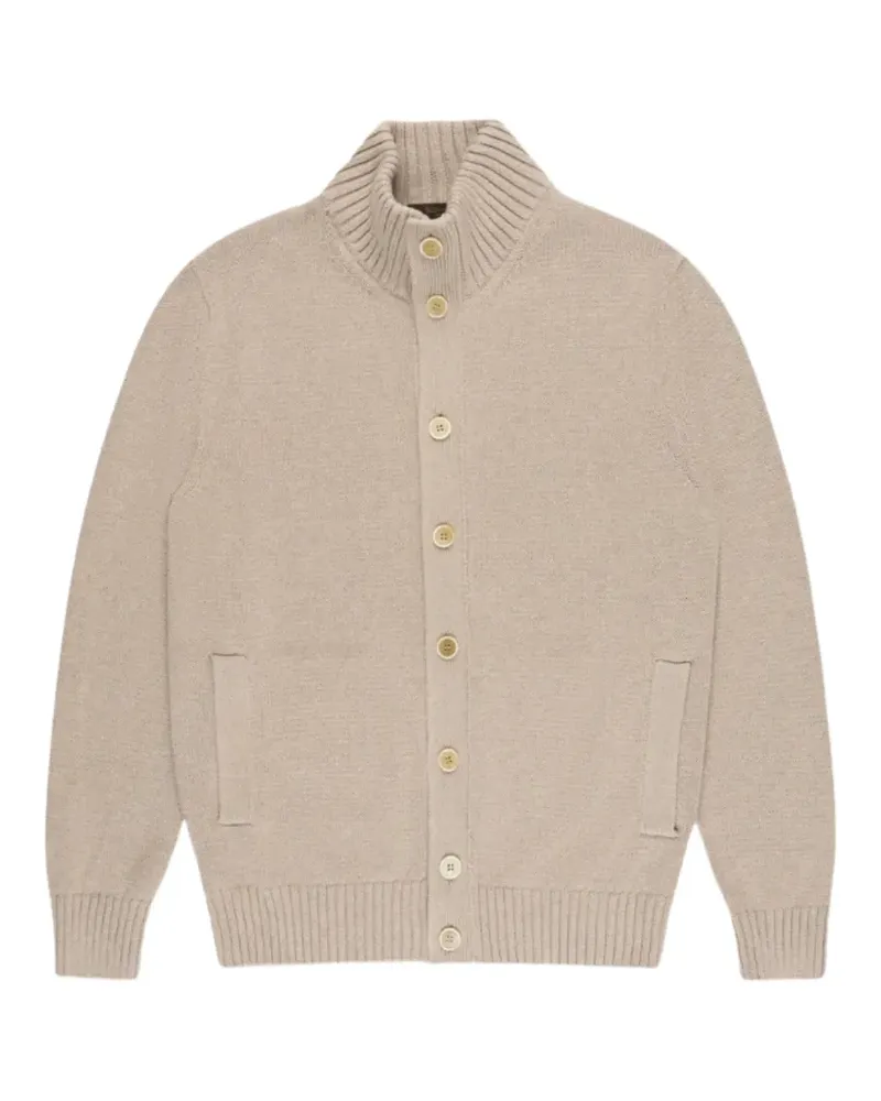 Zanone Geknöpfter Cardigan - Nude Nude