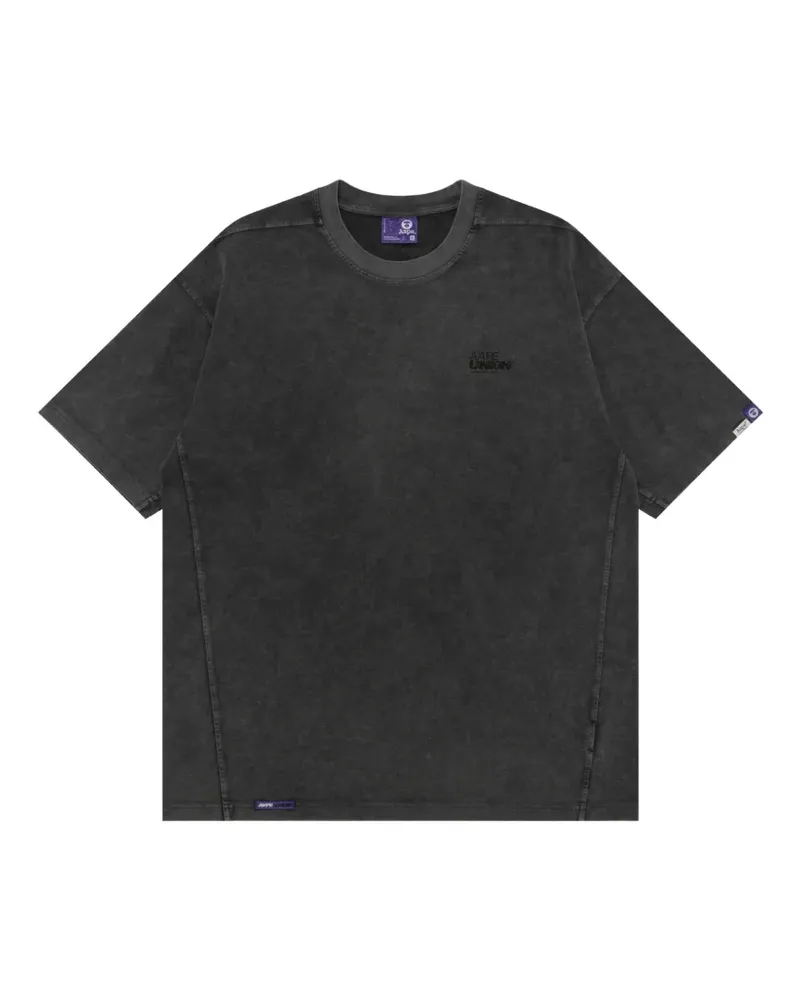BAPE logo T-shirt - Grau Grau