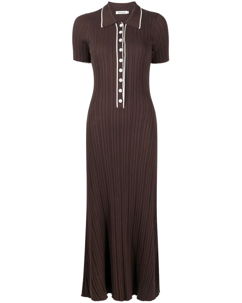 Anna Quan Gestricktes Kleid - Braun Braun