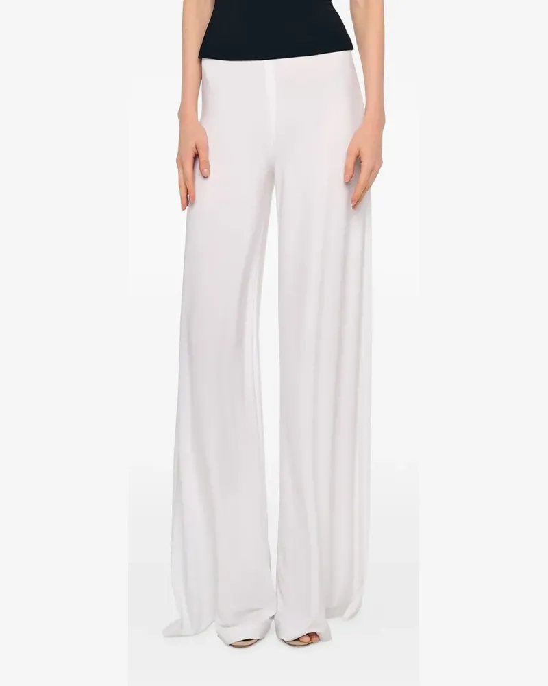 Norma Kamali Bias Hose - Weiß Weiß