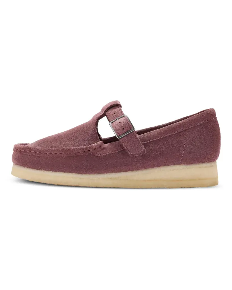 Clarks Wallabee T Bar Loafer - Violett Violett
