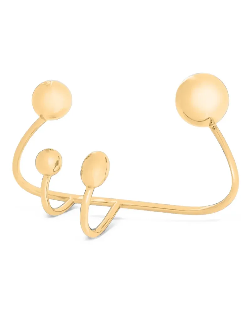 Paco Rabanne Goldfarbener Punk-Schmuck Gold