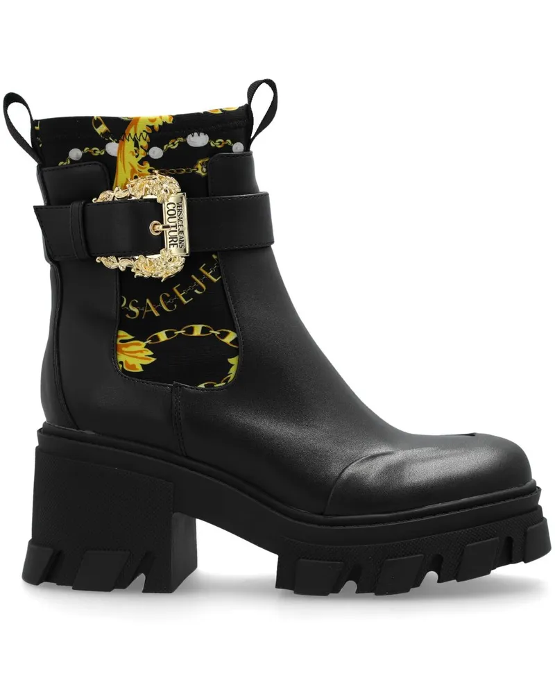 Versace Jeans Sophie Stiefel 90mm Schwarz