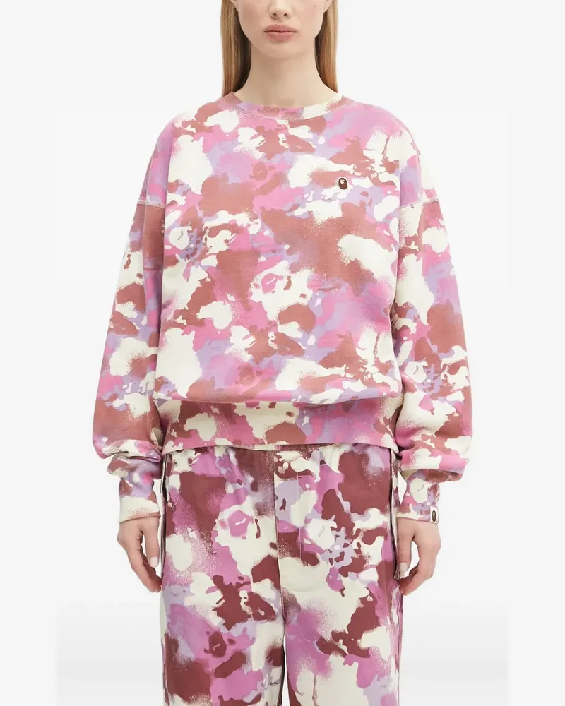 BAPE Camo Sweatshirt - Rosa Rosa